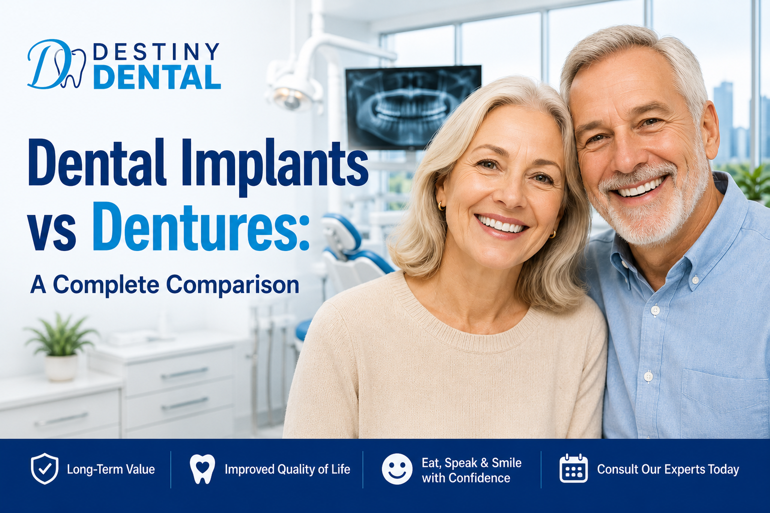 dental implants vs dentures