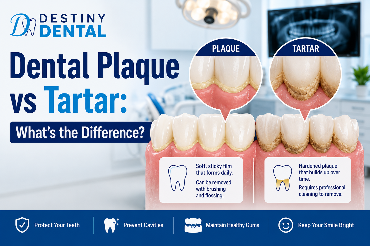 dental plaque and tartar