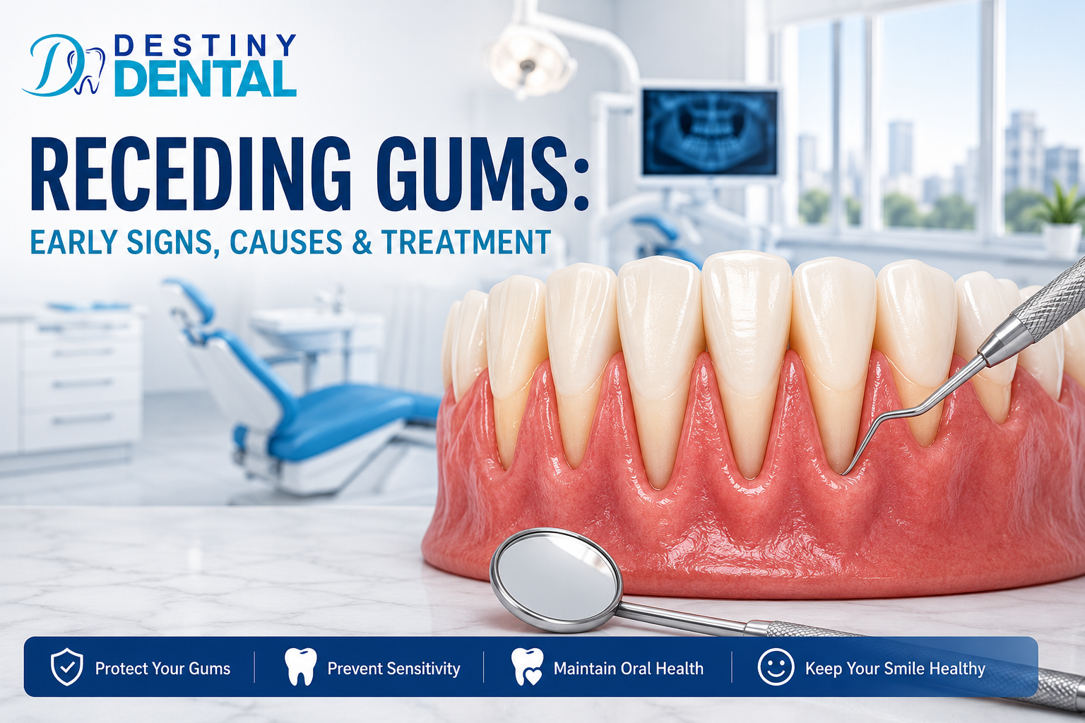 receding gums